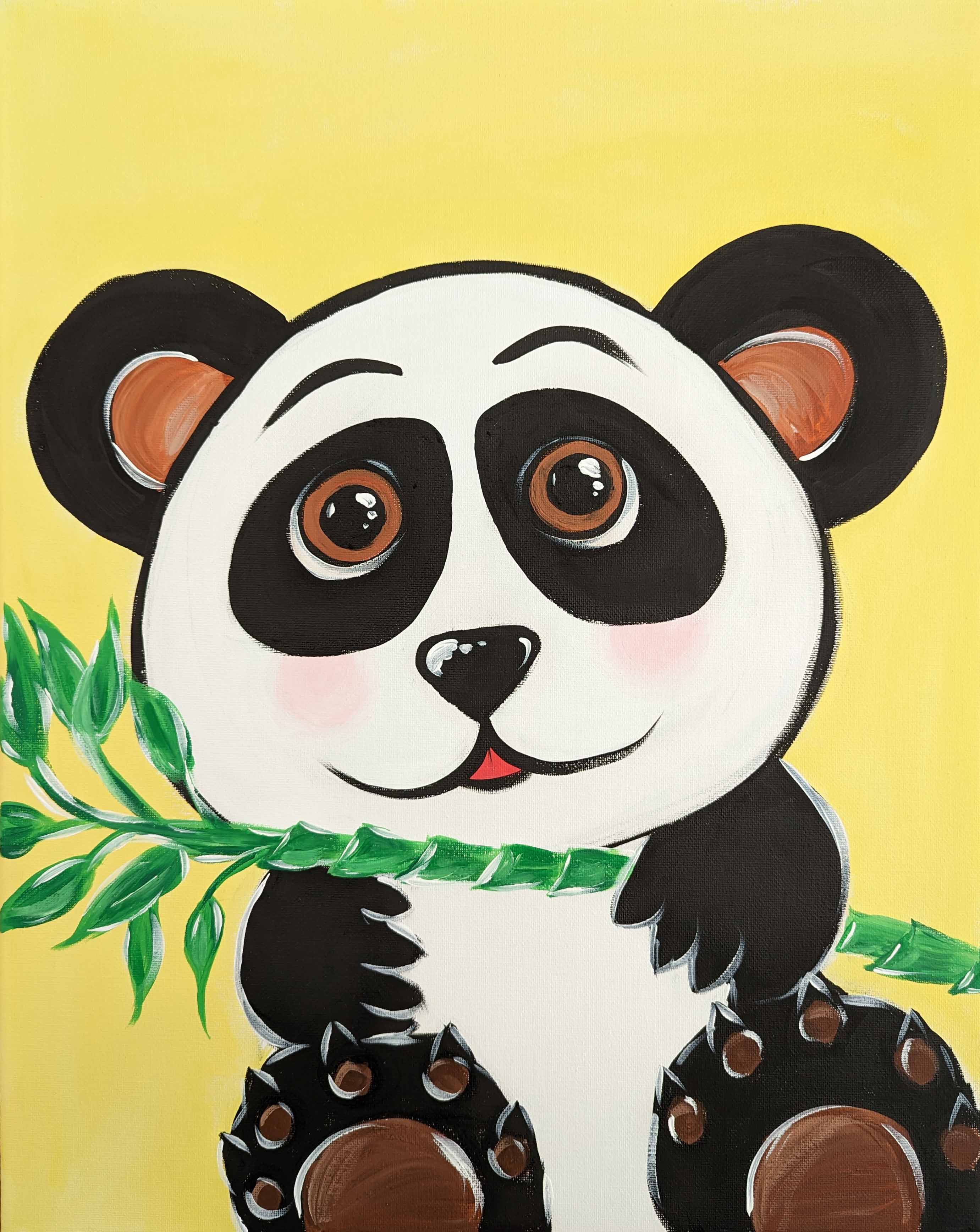 Monday 19th December 12 Noon - Kids School Holiday Class - Panda – The 